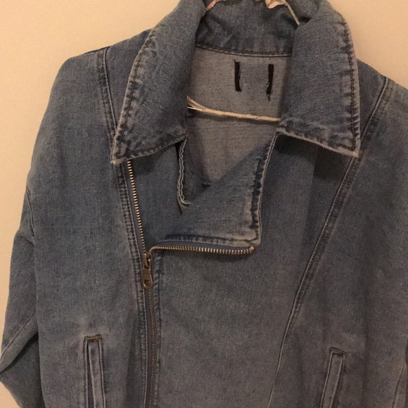 vintage vibe denim jean jacket - Picture 3 of 6